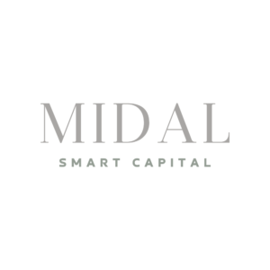 Logo de Midal Smart Capital, desarrolladora inmobiliaria en Cancún y el Caribe Mexicano, especializada en inversiones de bienes raíces.